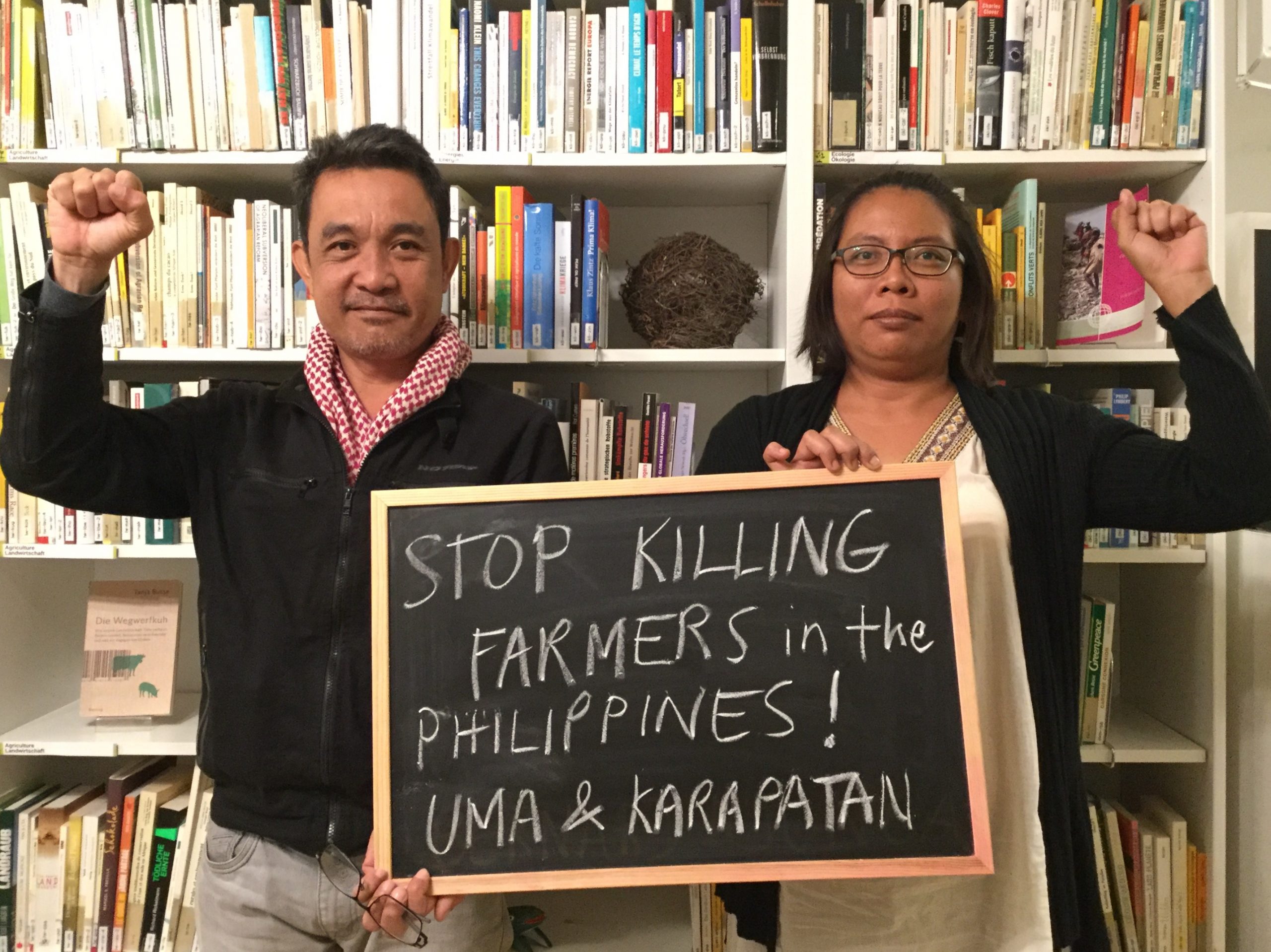 5 questions to Cristina Palabay, general secretary of the organisation Karapatan in the Philippines