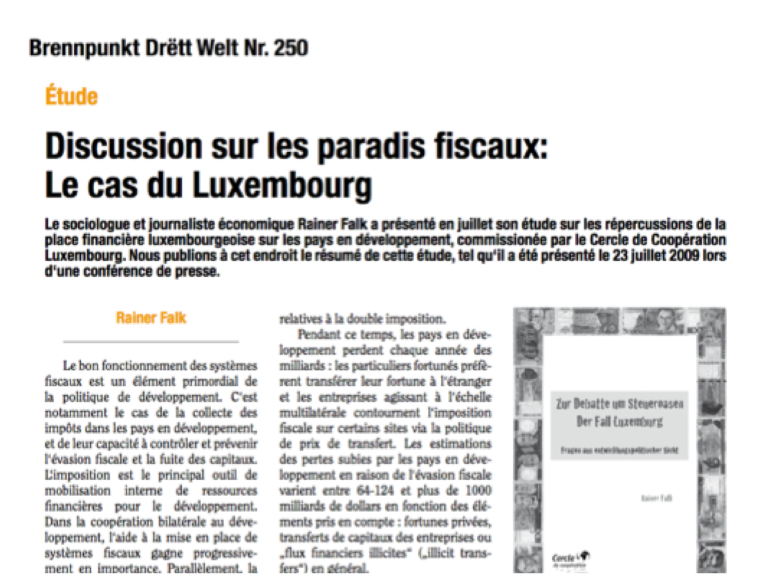 Der Fall Luxemburg